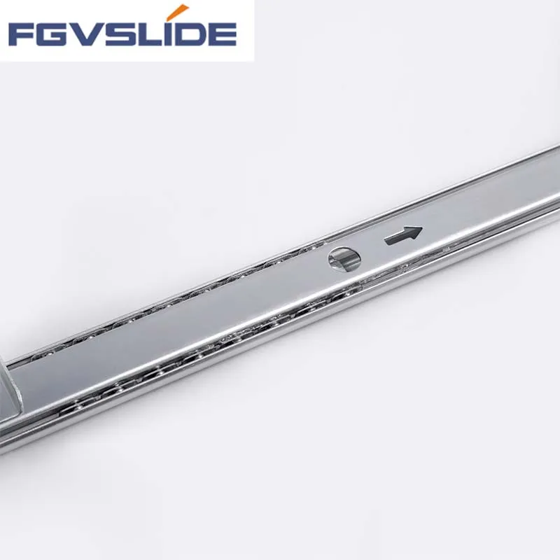 Cabinet Accessories Telescopic 27mm Full Extension Ball Bearing Drawer Slide For Drawer Rail