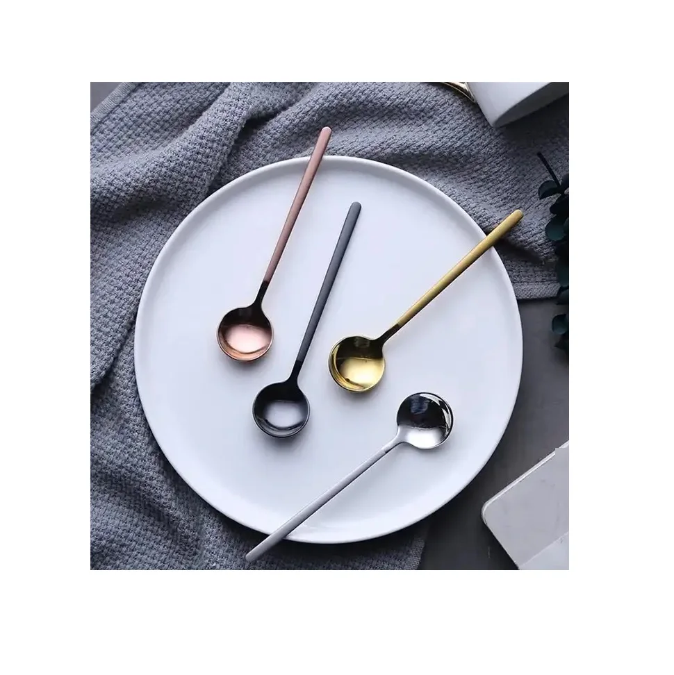 High-Quality Durable Stainless Steel Multi Colour Finished Cutlery Set Dishwasher-Safe for Everyday Dining and Special Occasions