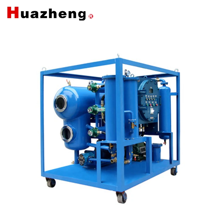 Электроизоляционная установка для очистки масла HuaZheng нефтяного фильтра оборудование