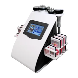 6 In 1 Multifunctional Beauty Device vacuum rf 40K cavitation machine