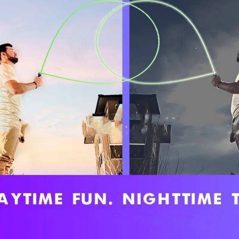 Tik tok Новый струнный шутер usb светящаяся в темноте петля lasso string игрушка