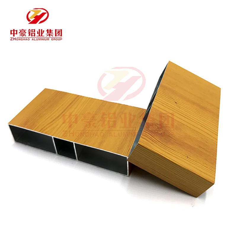 Экструзионный алюминиевый профиль деревянный на заказ