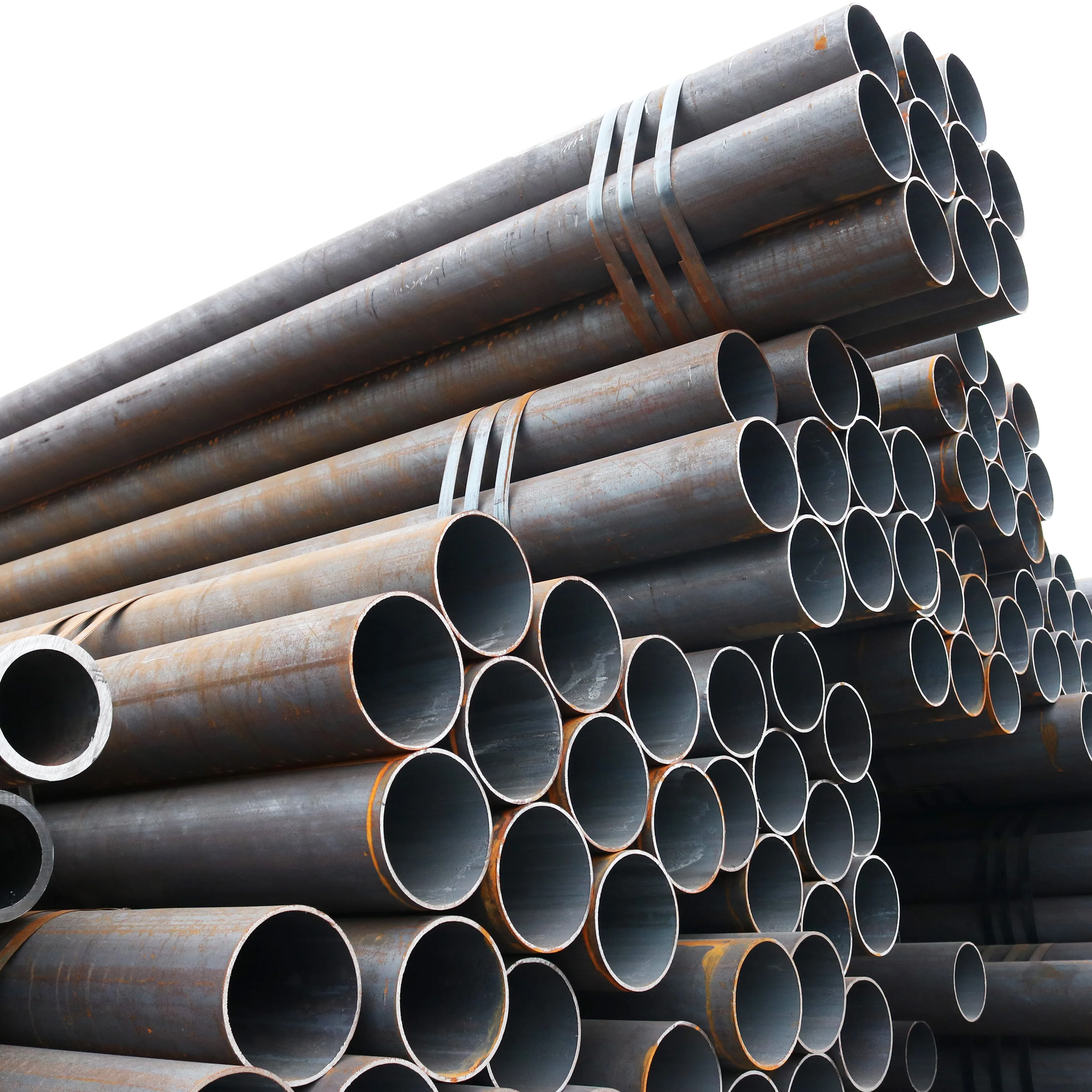 High Performance 12m Length Carbon Steel Pipe API JIS Certified Shape Drill Oil Structure Galvanized ASTM ISO9001 Boiler GS