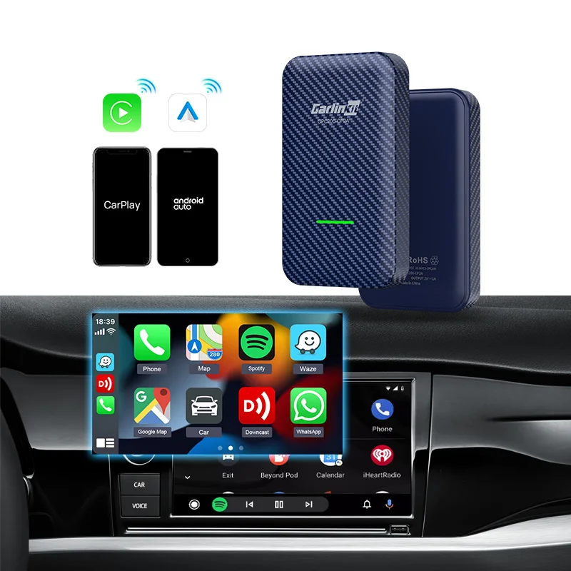 Carlinkit 4.0 Wireless CarPlay Android auto Adapter Wireless Carplay Solution carlink 40 ai box for Golf 6 Apple