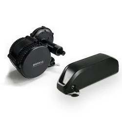 Комплект мотора Bafang 36 в 250 Вт комплект для преобразования среднего привода Ebike с батареей