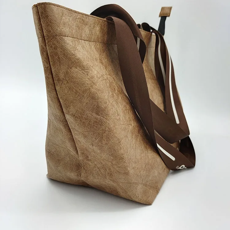Custom DuPont Paper Handbag Waterproof Kraft Paper Lightweight Environmental Shopping tyvek bag