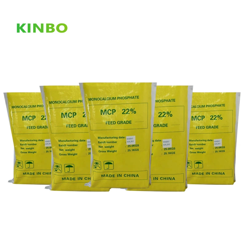 kinbo mcp Wholesale Manufacturer Food Grade Feed Grade Powder 22% Monocalcium Phosphate Mcp
