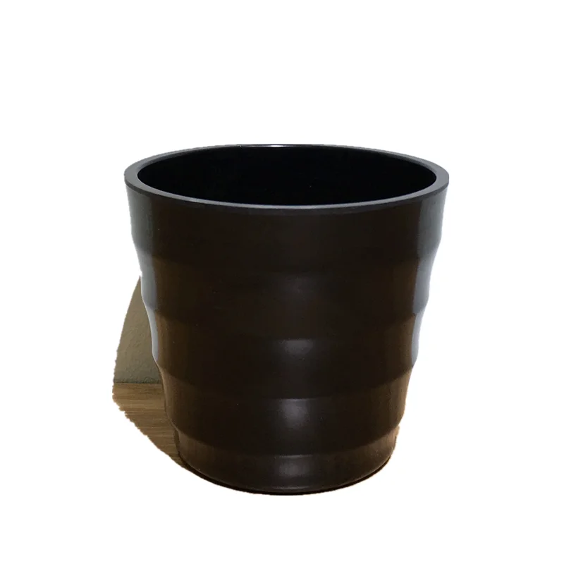 Оптовая продажа дешевые пластиковые толстые полосатые горшки для растений цветочные искусственных ферм