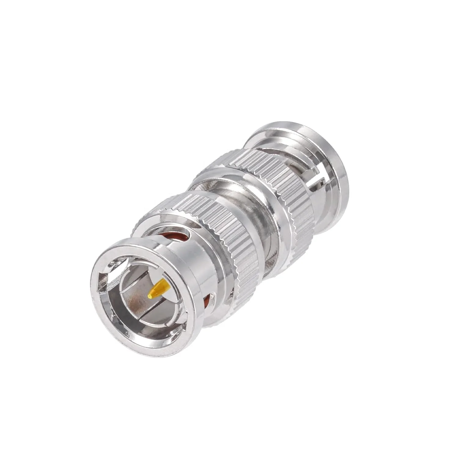 BNC Plug Male to Male Coaxial Coupler Straight Adapter Connector SDl BNC Cable Adapter BNC Male to Male