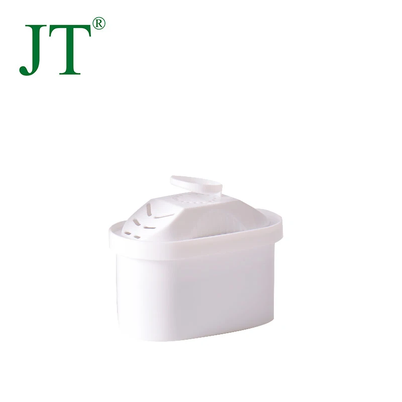 Premium Water Pitcher Filters removes chlorine mercury zinc cadmium made of NSF certified coconut carbon and cation resin