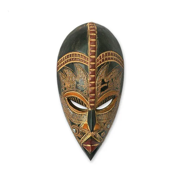 The Challenger of Self African Tribal Polyresin-Mask Handicraft in Bali Custom Size