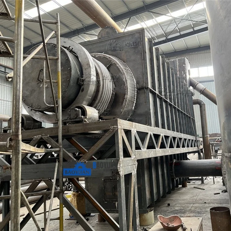 Baoyuan hot sale biomass pyrolysis furnace plant