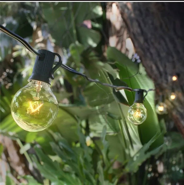 Commercial Grade Light String Led S14 G45 G40 Hanging Fix Sockets Connectable