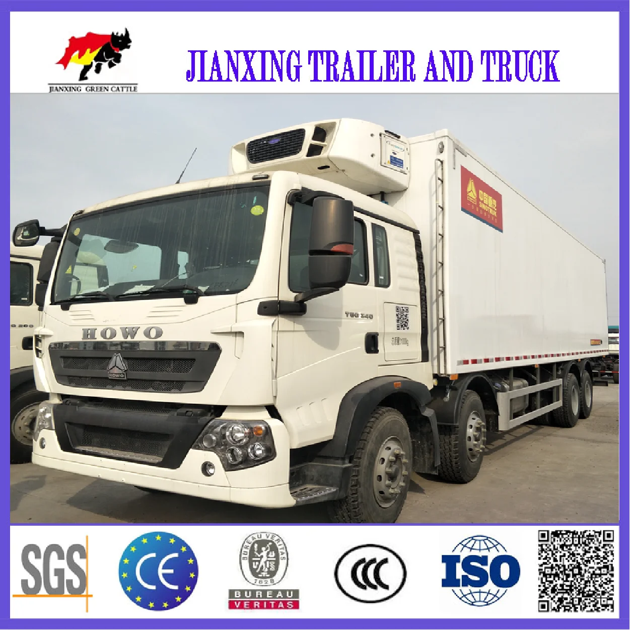 2022 Brand New Hot Sale Food Truck Refrigerator Cooling Van Refrigerator Car