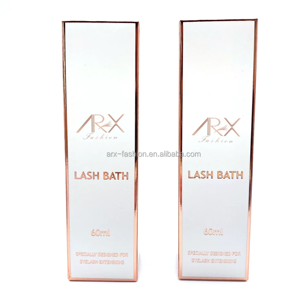 New arrival wash vendor vegan oil free travel bottle tea tree stickers Private Labels lash shampoo set