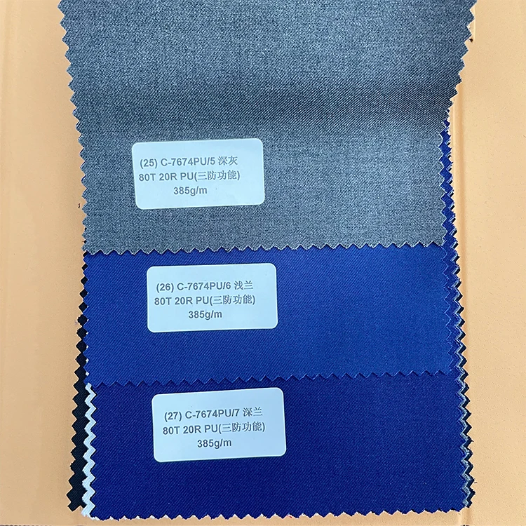 Wholesale Functional Waterproof Oilproof Stain Repellent Rayon Ladies Suit Fabric Viscose Polyester Woven Fabric For Mens Suits