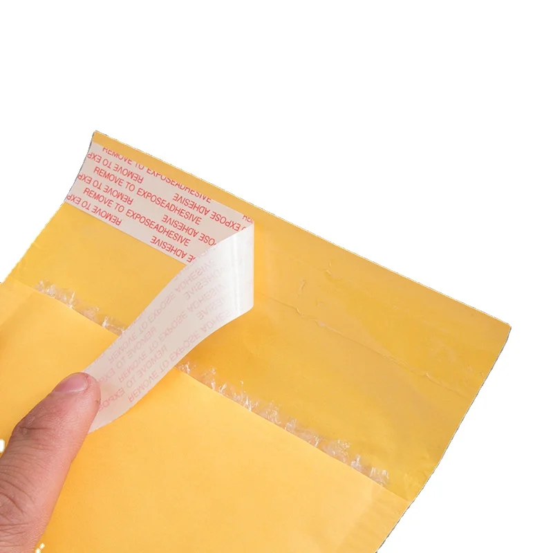 High quality shipping envelope design bubble plastic orange poly bubble mailer bag air envelopes bubble bag (1600238245872)