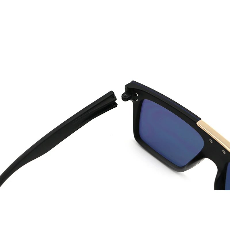 China sunglass manufacturers one piece oversized plastic detachable interchangeable arm sunglasses