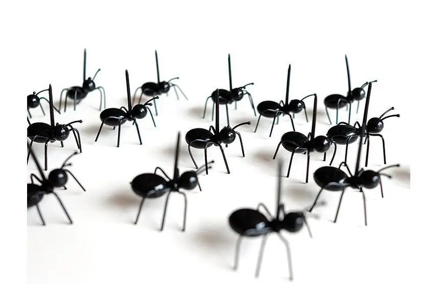 
BPA free food grade plastic party fruit ant shape food picks toothpick 