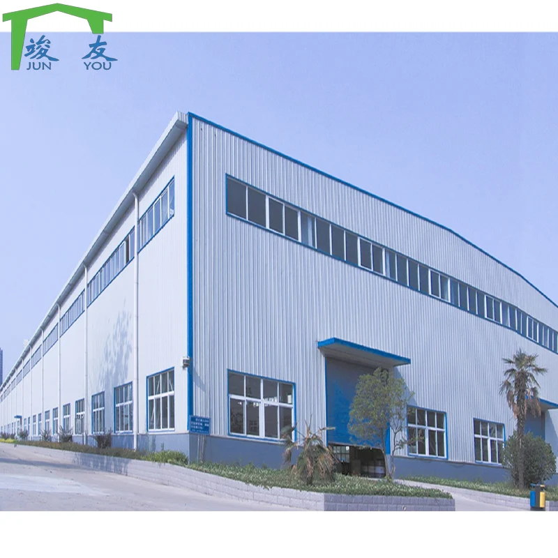 Easy Build Steel Structure Warehouse Construction Material Commercial Workshop Prefabricated Agriculture Barn Building Workshop