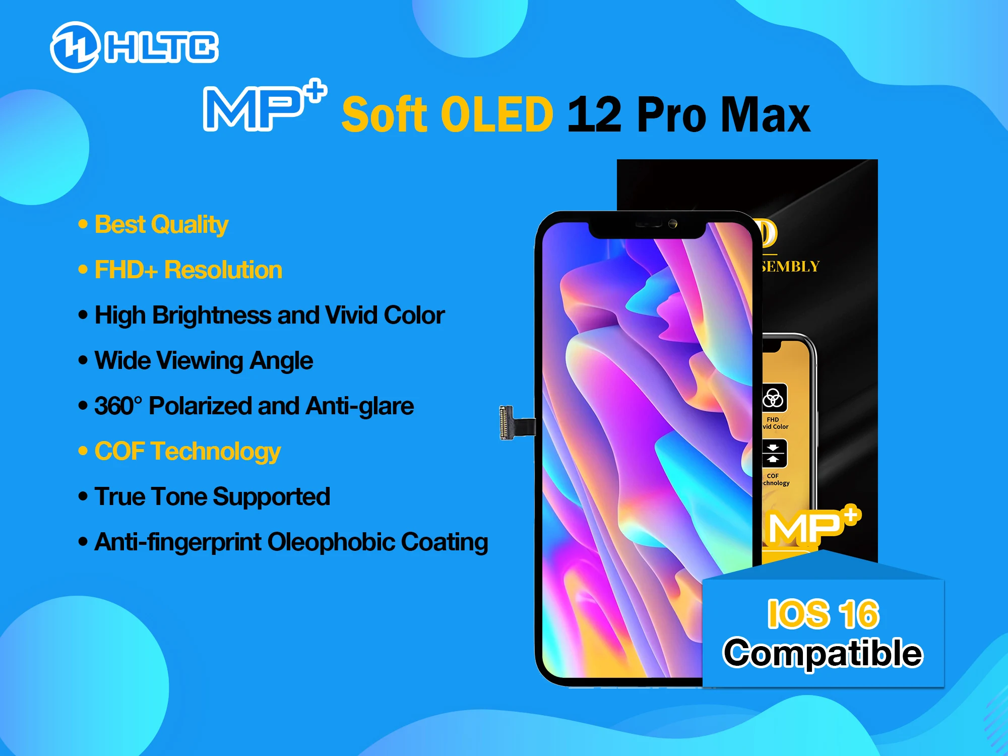 OEM OLED mobile phone lcds Wholesale screen for iPhone 7 8 plus xr xs x 11 12 pro max 13 mini lcd display replacement