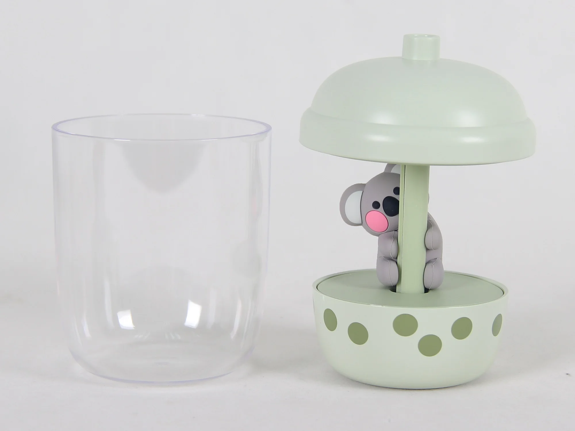Meng Chong Koala Humidifier Fog Household Small Quiet Humidifier USB Milk Tea Cup Desktop Humidifier Wholesale