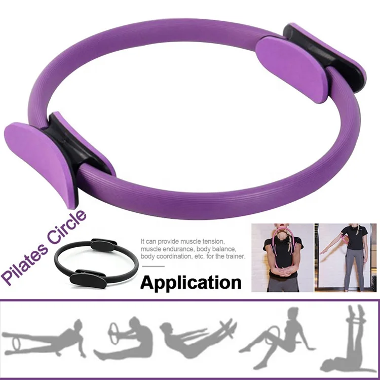 
Double Handle Exercise Fitness Yoga Magic Ring Pilates Circle 