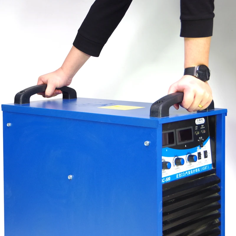Professional best equipped with double drive wire feed MIG CO2 inverter welding machine of carbon steel