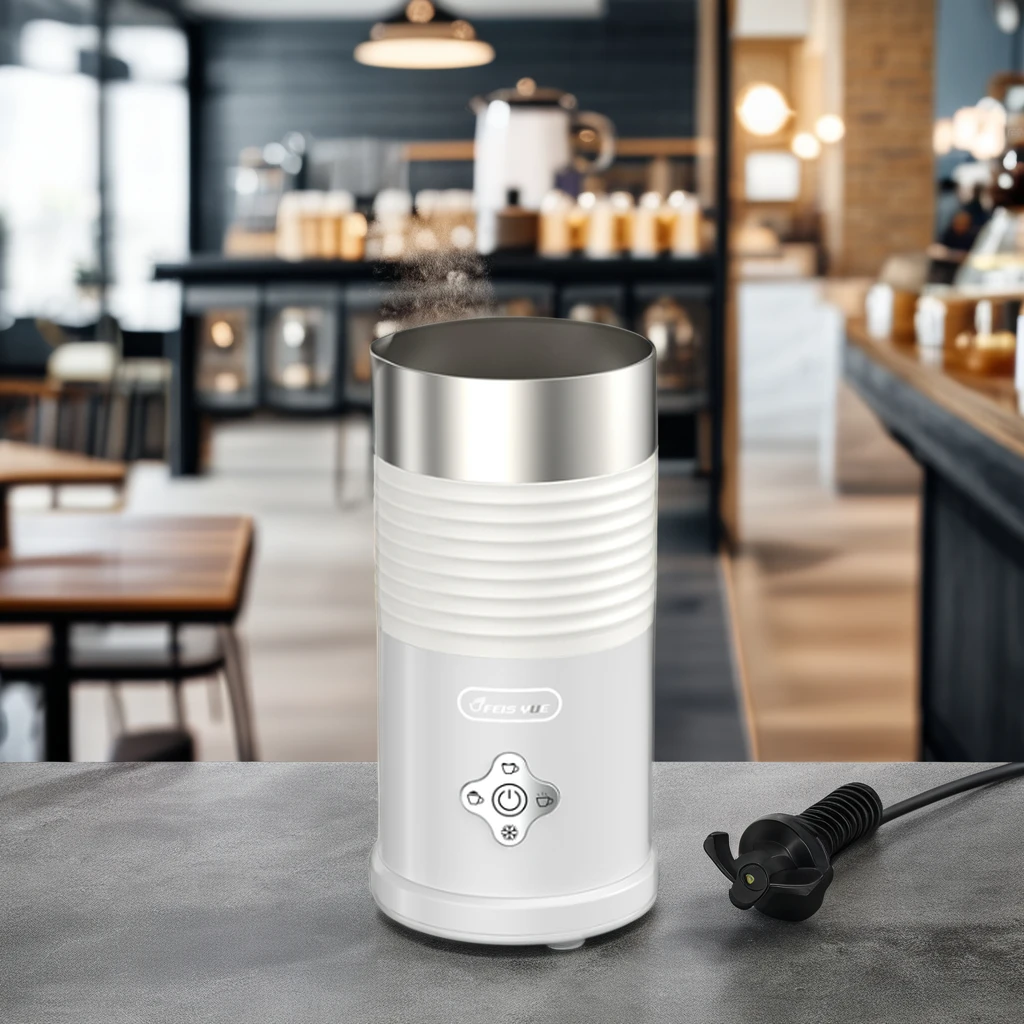 Online Shopping Promotional Family Milk Steamer Heating and Warming Milk Shaker Electric Milk Frother