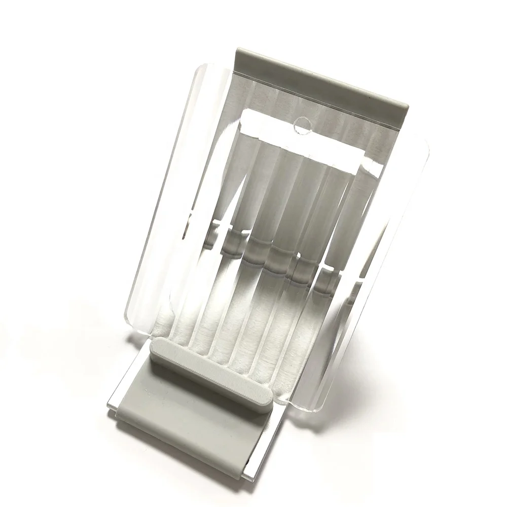 Custom Vertical Stripe Acrylic Panel for Decoration Color Acrylic Light Guide Plate Transparent Cast Acrylic Sheet