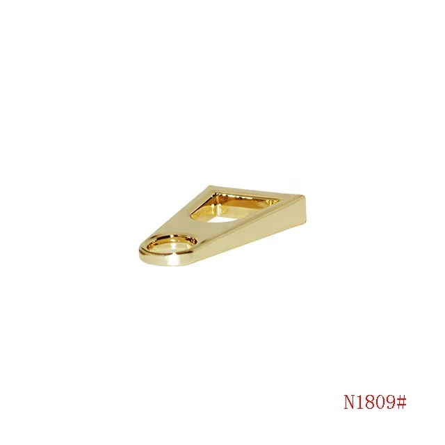 Custom high quality zipper puller hardware metal zip pullers slider bag zipper pulls for luggage accessories