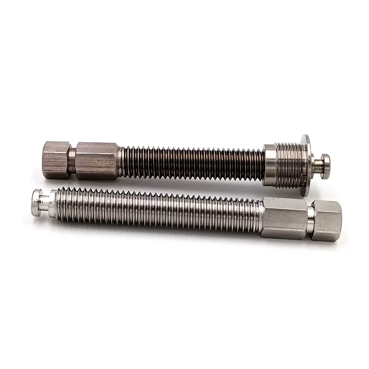 Factory price top quality gate valve parts  self-clinching Stainless steel  threaded rod hex head adjustable standoff bolts