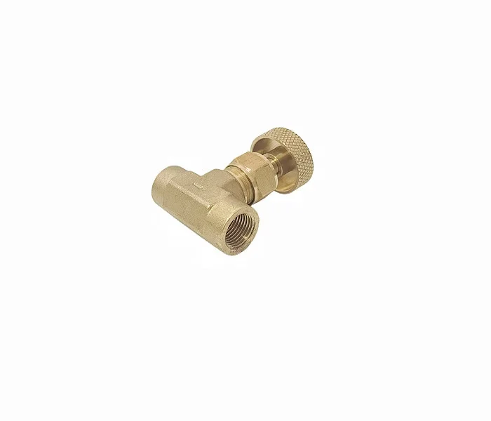 High Pressure Brass Needle Valve 3/8 NPT Male X 3/8NPT Female