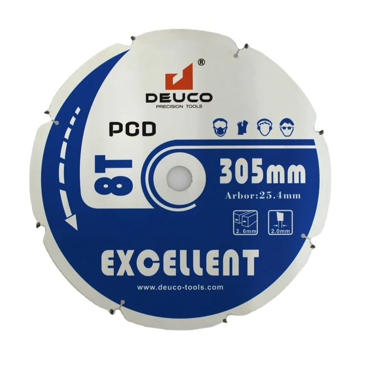 Factory Hot Sale Sharp And Durable TCT Carbide Circular PCD Saw Blade For Wood Cutting