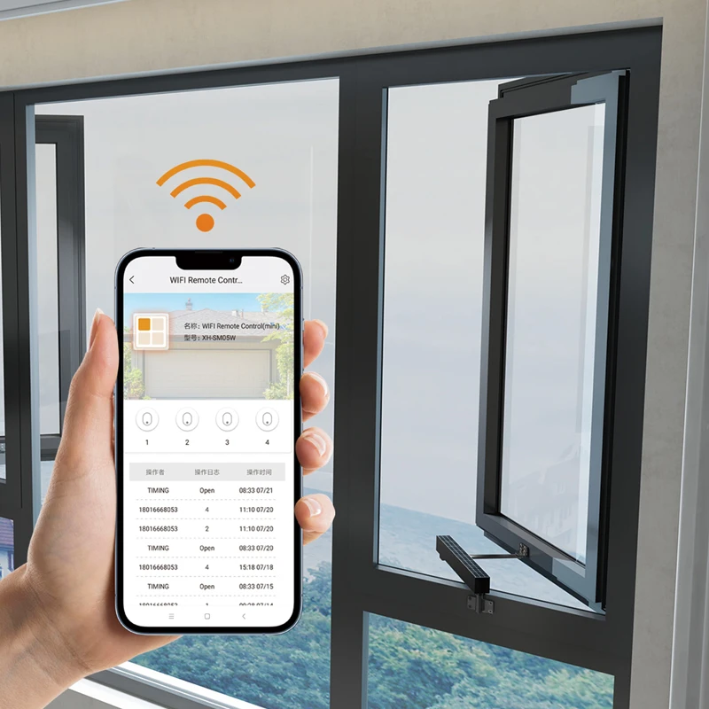New Design Greenhouse DC Smart 12V Automatic Swing Battery Window Opener