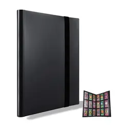 Многоцветный 9 пластиковых кармашек для переплета, альбом Poke Mon Magic, 360 шт., кармашки для загрузки