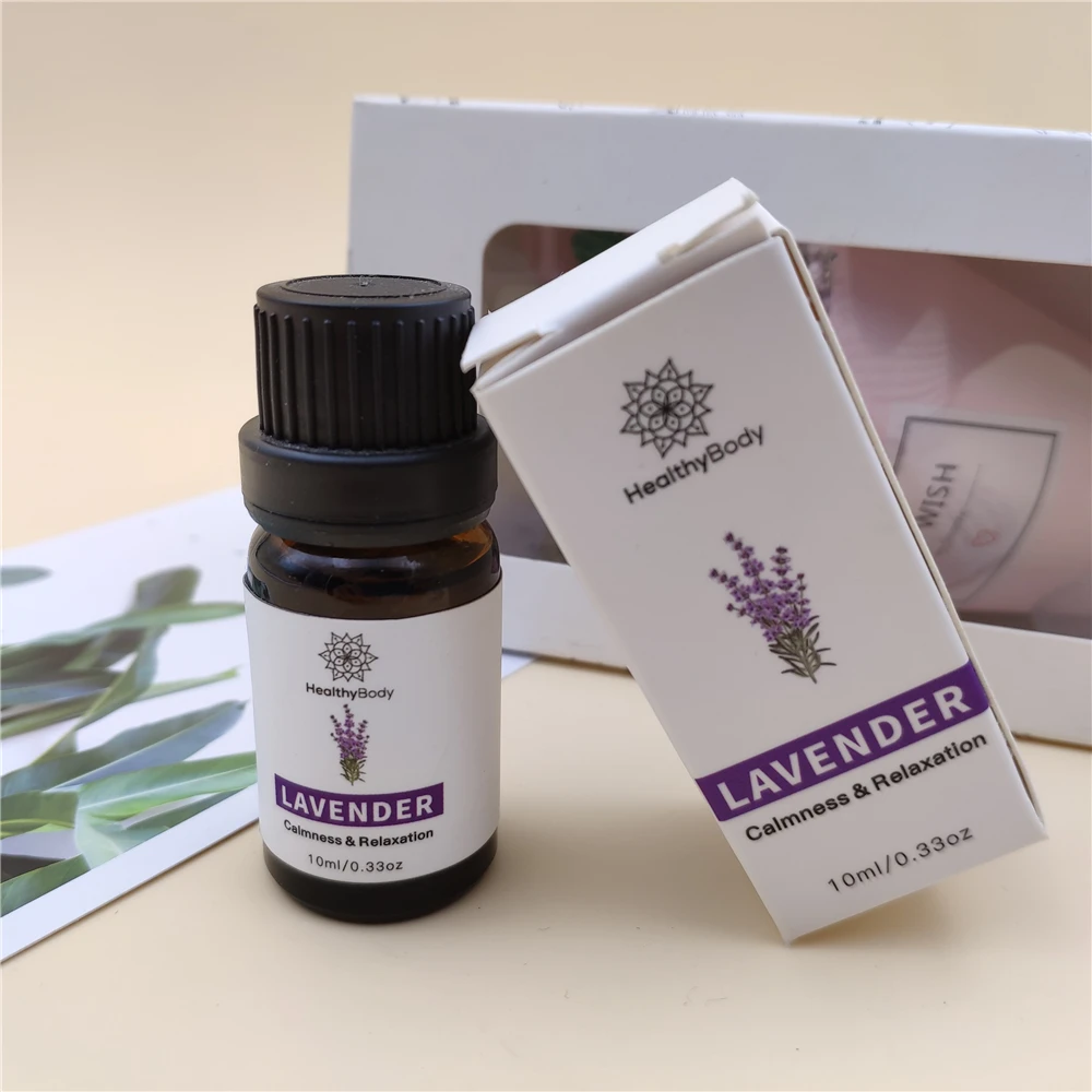 Wholesale 10ml Therapeutic Grade Lavender Essential Oil For Aroma Massage Oil