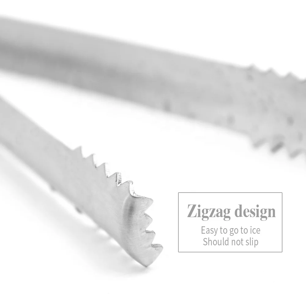 Stainless Steel Mini Kitchen Tong Shisha Salad Pliers Ice Bucket Sugar Cube Tweezer Meat Cooking Grill bbq Accessories Food Tong