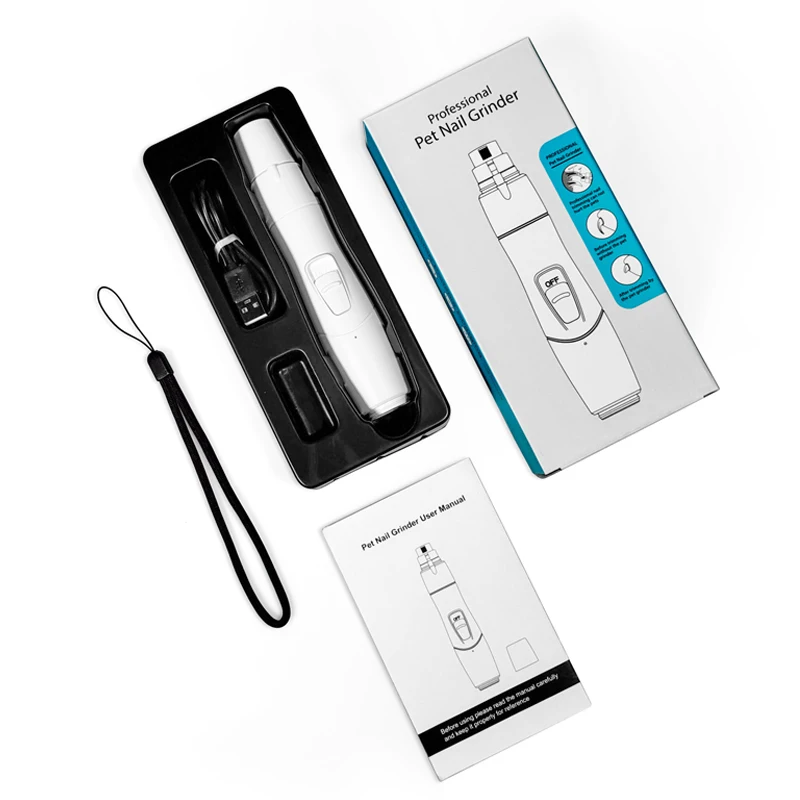 Профессиональный Usb Перезаряжаемый Электрический уход за домашними питомцами, триммер для кошек и педикюра, шлифовальный станок для больших собак и собак