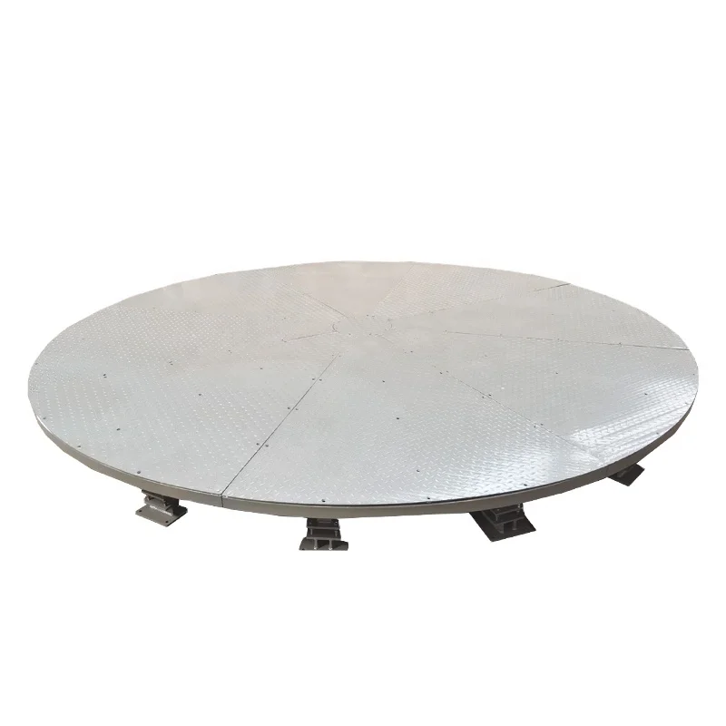 Механическая мастерская на заказ с электроприводом поворотный стол для автомобиля дистанционным управлением