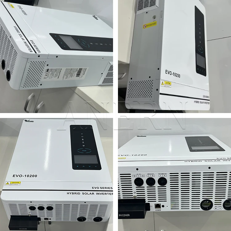 Global bestseller Anern 10.2KW Hybrid Solar Inverter with charger