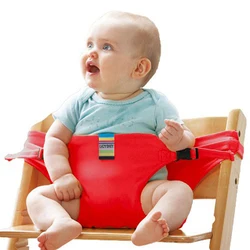 Portable Folding Dinning Feeding Highchair Baby Infant Safelty Seat chair belt