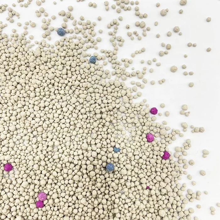 OEM/ODM Bentonite Cat Litter Arena Para Gato Sanitary Sand for Cats Wholesale Price Strong Clumping Cat Sand Supplier 1-3.5mm