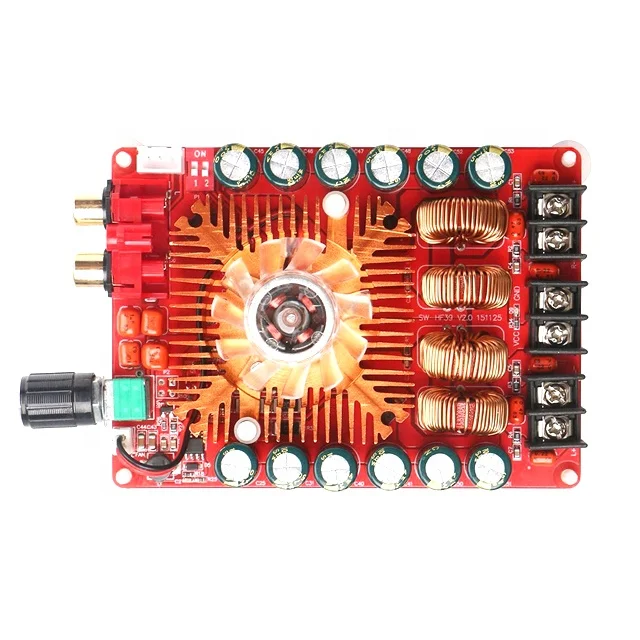Support BTL Mode 2X160W Dual Channel Digital Audio Amplifier Circuit Board TDA7498E
