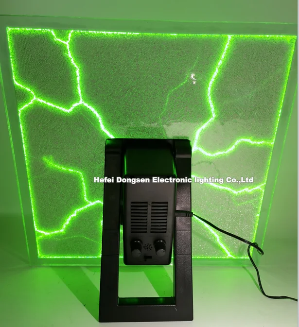 16 Inch Green Square Plasma Plate     Plasma Plate lamp