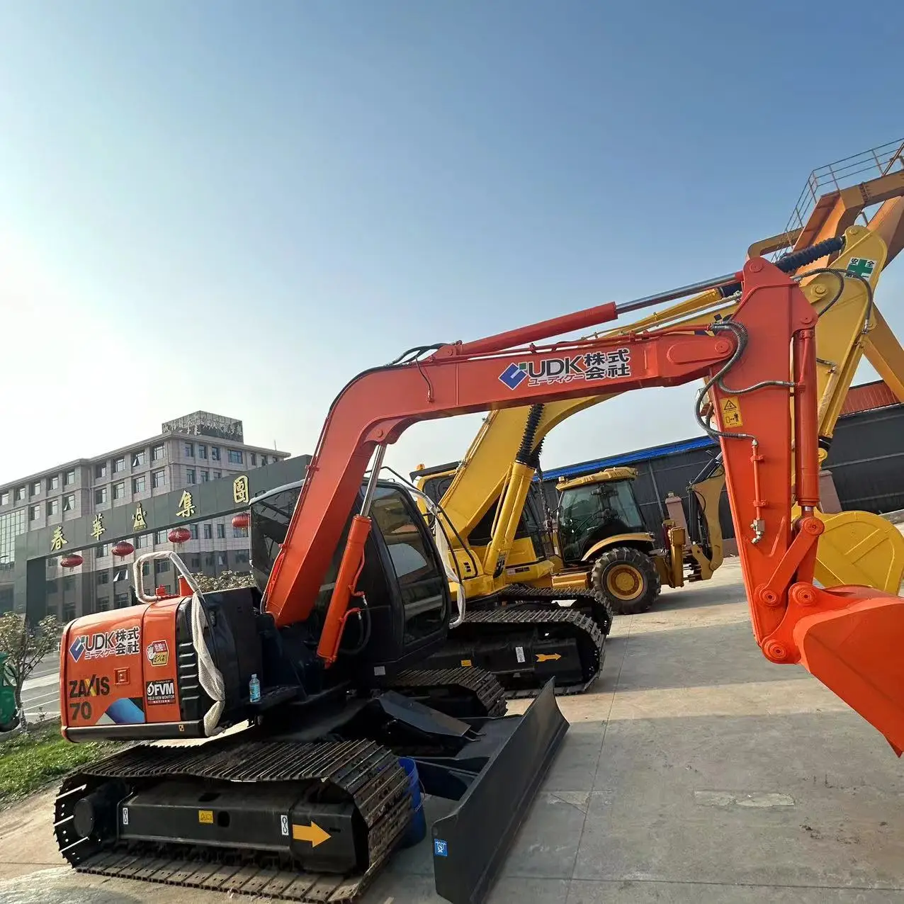 Used Hitachi ZX70 Excavator with 7 TON Capacity Low Price Engine Pump as Core Components Sale