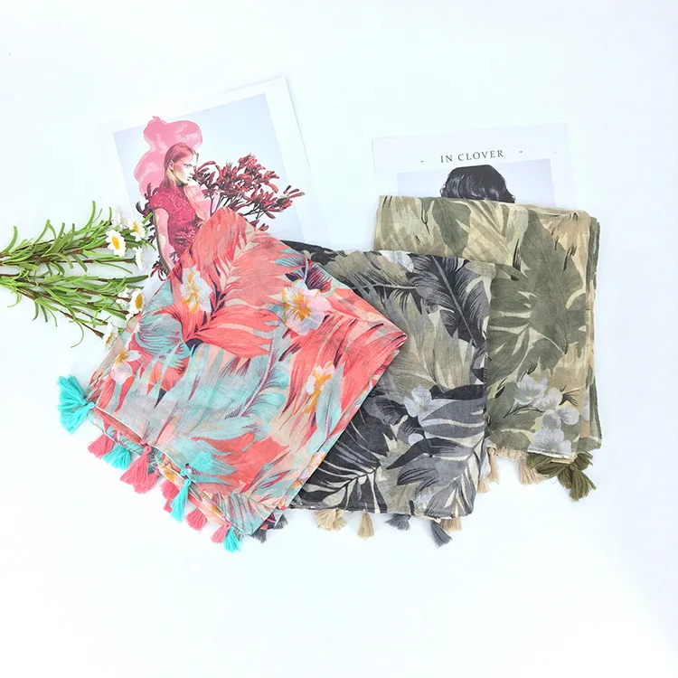 2023 Hijab Design Chiffon Arabic African Print Instant Thick Skarf Supplier Turkey Murah Muslimah Georgette Lace Scarf Women