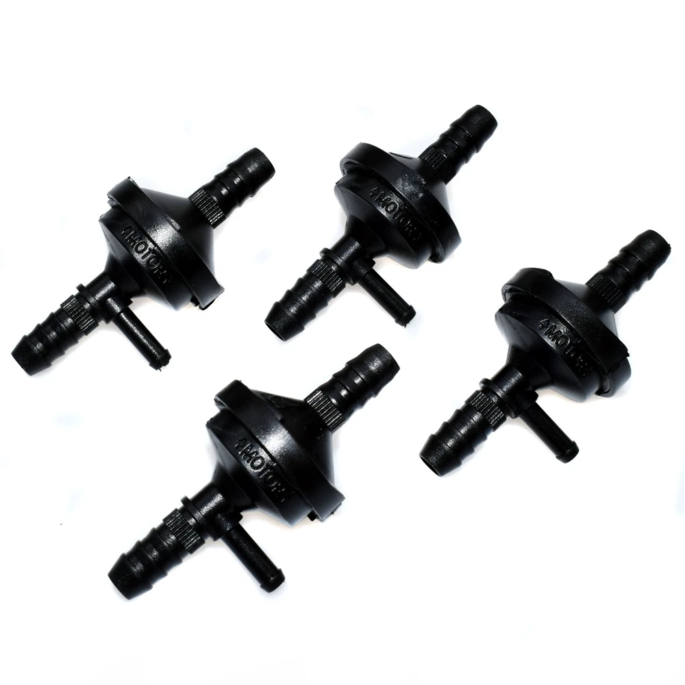 4pcs Fuel Injection Manifold Pressure Vacuum Air Pump Check Valve For A4 Passat