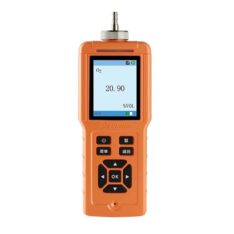 Portable 4 In 1 Multi Gas Detector  Gas Analyzer for H2S CO O2 , combustible gas detector