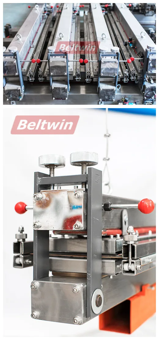 Beltwin корпус из нержавеющей стали ПВХ PU ремень водяное охлаждение вулканизатор пресс Сращивание